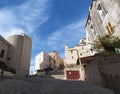 Calvi, Citadel, cathedral, ancient walls, skyline, Corsica, Corse, France, Europe, island