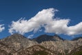 Corsica, Mount Cinto, wild landscape, Haute Corse, Upper Corse, France, Europe, Haut Asco, Asco Valley, High Center of Corsica Royalty Free Stock Photo