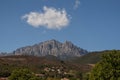Corsica, Mount Cinto, wild landscape, Haute Corse, Upper Corse, France, Europe, Haut Asco, Asco Valley, High Center of Corsica Royalty Free Stock Photo
