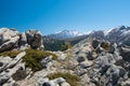 Corsican high mountains Royalty Free Stock Photo