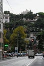 Corso Buenos Airies and Villa Saluzzo Bombrini `Il Paradiso`, Genoa. Italy