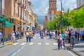 Corso Italia, the main street in Sorrento, Italy Royalty Free Stock Photo