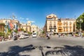 Corso Italia, the main street in Sorrento, Italy Royalty Free Stock Photo