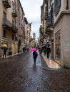 Corso Porta Borsari street, Verona, Italy