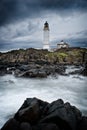 Corswell Lighthouse Royalty Free Stock Photo