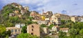 Corte - panoramic view.Corsica