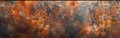 Corten Steel Stone Texture Background - Rustic Grunge Orange Brown Metal Panorama Banner Royalty Free Stock Photo