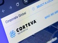 Corteva agricultural chemical company