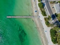 Cortez beach and little pier, Anna Maria Island