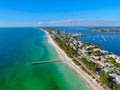 Cortez beach and little pier, Anna Maria Island