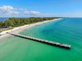 Cortez beach and little pier, Anna Maria Island