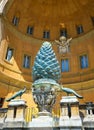 Cortile della Pigna or Pine Cone court in Vatican City, Rome, Italy