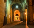 Cortile Federico II - Piazza del Comune, Cremona Royalty Free Stock Photo