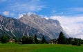 Cortina d`Ampezzo has a thousand year old history and a long tradition as a tourist destination: Dolomites mountains. Royalty Free Stock Photo