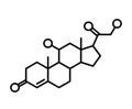 Cortisol chimical formula