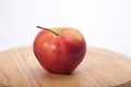 Cortland apple on wooden table