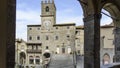 Cortona, arezzo, tuscany, italy, europe, the town hall Royalty Free Stock Photo