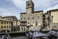 Cortona, arezzo, tuscany, italy, europe, the town hall Royalty Free Stock Photo