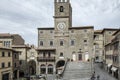 Cortona, arezzo, tuscany, italy, europe, the town hall Royalty Free Stock Photo