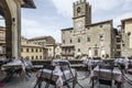 Cortona, arezzo, tuscany, italy, europe, the town hall Royalty Free Stock Photo