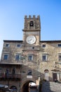 Cortona medieval town Tuscan city Italy Europe