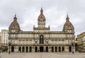 A Coruna Town Hall Royalty Free Stock Photo