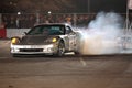 Corvette car drift Royalty Free Stock Photo