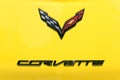Corvette logo Royalty Free Stock Photo