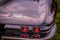 1963 Corvette Sting Ray-1 tail lights Royalty Free Stock Photo