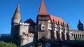 Corvin Castle 1446 is one of the seven wonders of Romania, Dracula`s Castle from Bram Stoker`s horror novel of 1897