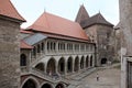 Corvin Castle court