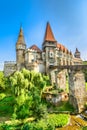 Corvin Castle in Hunedoara, Romania