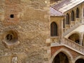 Corvin castle hunedoara transylvania huniazilor history gothic Royalty Free Stock Photo