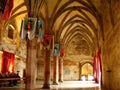 Corvin castle hunedoara transylvania huniazilor history gothic Royalty Free Stock Photo