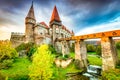 Corvin Castle - Hunedoara, Transylvania, Romania Royalty Free Stock Photo