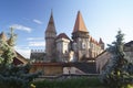 Corvin Castle or Hunyadi Castle Castelul Corvinilor sau Castelul Huniazilor, Hunedoara, Romania Royalty Free Stock Photo