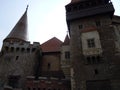 Corvin Castle 1446 is one of the seven wonders of Romania, Dracula`s Castle from Bram Stoker`s horror novel of 1897