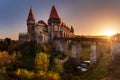 Corvin Castle in Romania Royalty Free Stock Photo