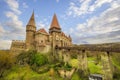 Corvin`s Hunyadi Castle in Hunedoara, Romania Royalty Free Stock Photo