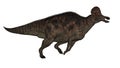 Corythosaurus dinosaur - 3D render Royalty Free Stock Photo