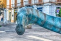 Dinosaur featured in an exhibition held in Cosenza, Italy