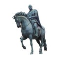 Cosimo I de' Medici by Giambologna Isolated Royalty Free Stock Photo