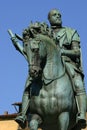 Cosimo Medici statue in Florence, Italy Royalty Free Stock Photo