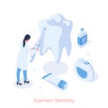 Cosmetic aesthetic dentistry. Whitening teeth and prevention of gums and enamel