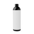 Cosmetic bottle mockup isolated on white background with clipping path. Royalty Free Stock Photo