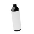 Cosmetic bottle mockup isolated on white background with clipping path. Royalty Free Stock Photo