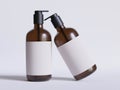 Cosmetic Bottle sprayer container realistic texture