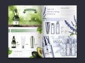 Cosmetic brochure design