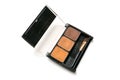 Cosmetic, brown powder eye brow with brush