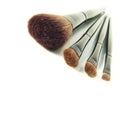 Cosmetic brushes Royalty Free Stock Photo